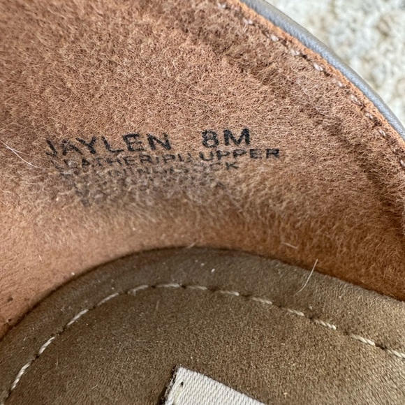 NWOT! Steve Madden Leather Jaylen Wedge Sandal with Ankle Strap - Picture 8 of 8